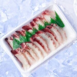 FROZEN BOILED OCTOPUS SLICE （20PCS/TRAY） 冷冻熟章鱼片