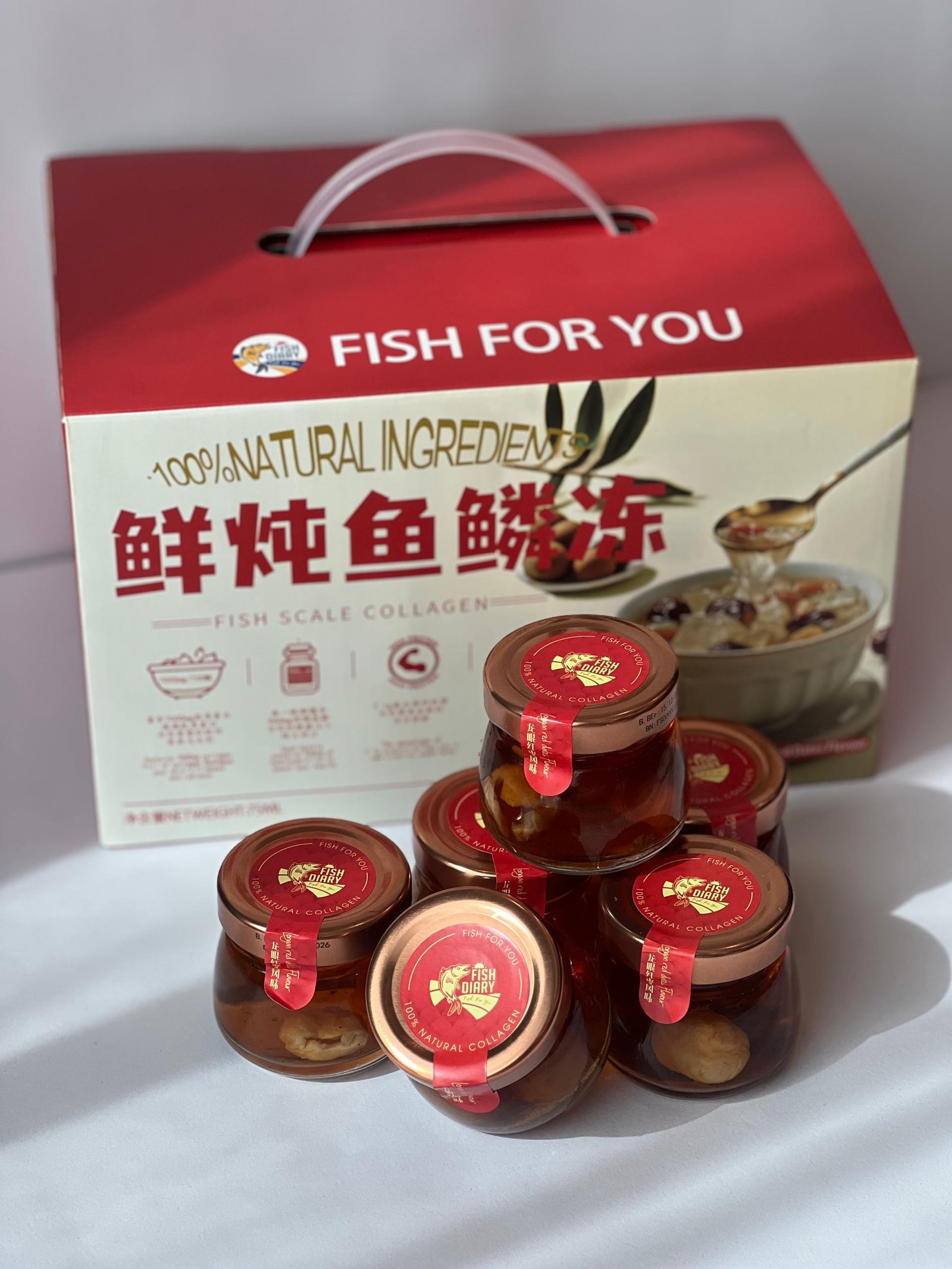 FISH SCALE COLLAGEN LONGAN