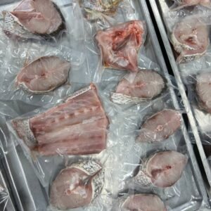 Wild Caught INDIAN THREADFIN（ KURAU）1.9KG to 2.2KG BLOCK CUT , HEAD HALF  野生順丰