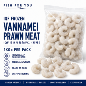 PRAWN MEAT 1KG+- 冷冻虾球